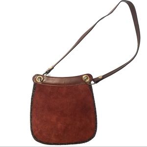 🌈Western Orange/Brown Handbag